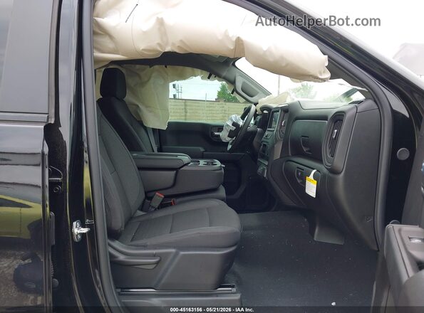 1GCPKBEKXTZ243815 2026 CHEVROLET SILVERADO Black Widok wnętrza z przodu