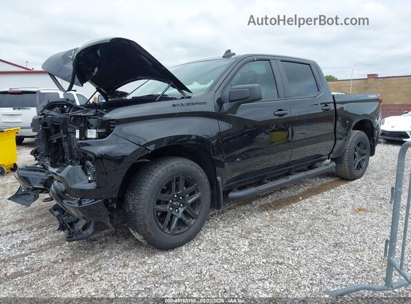 1GCPKBEKXTZ243815 2026 CHEVROLET SILVERADO Black Przód lewy