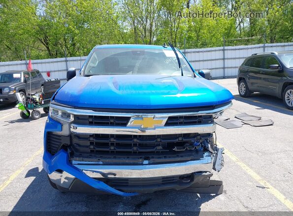 1GCPKKEK4SZ286058 2025 CHEVROLET SILVERADO Синий Вид щитка приборов