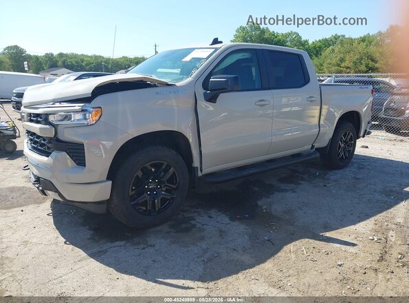1GCPKWEK2TZ185397 2026 CHEVROLET SILVERADO Tan Front left