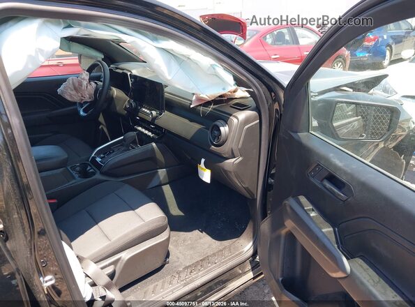 1GCPSBEK4S1199100 2025 CHEVROLET COLORADO Black წინა სალონის ხედი