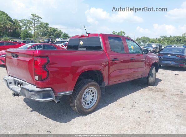 1GCPSBEK7T1191722 2026 CHEVROLET COLORADO Red უკანა მარჯვენა