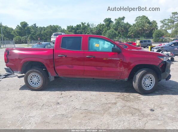 1GCPSBEK7T1191722 2026 CHEVROLET COLORADO Red უკანა სალონის ხედი