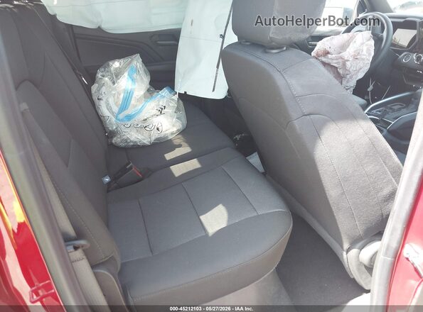 1GCPSBEK7T1191722 2026 CHEVROLET COLORADO Red VIN კოდის სტიკერის ხედი