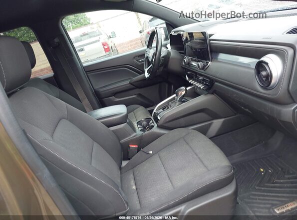 1GCPSCEK1P1268953 2023 CHEVROLET COLORADO Green Vista interior delantera