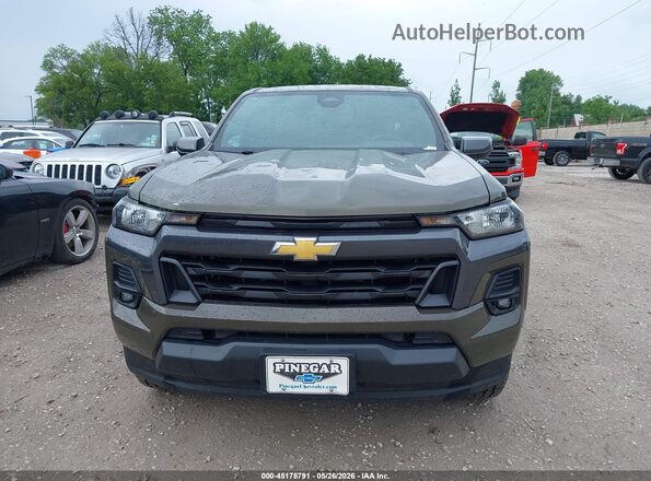 1GCPSCEK1P1268953 2023 CHEVROLET COLORADO Green Vista del cuadro de instrumentos