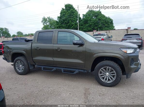 1GCPSCEK1P1268953 2023 CHEVROLET COLORADO Green Vista interior trasera