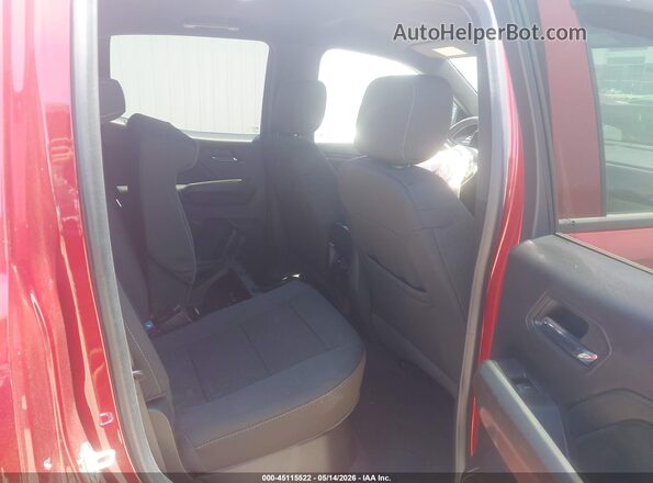 1GCPSCEK1T1153926 2026 CHEVROLET COLORADO Red VIN կոդի պիտակի տեսք