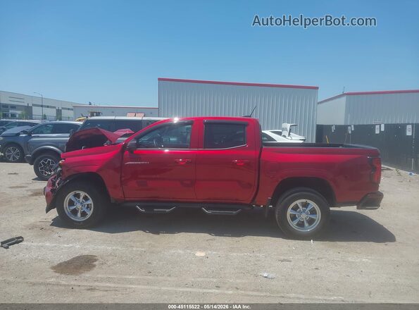 1GCPSCEK1T1153926 2026 CHEVROLET COLORADO Red Սալոնի 360 աստիճան տեսք