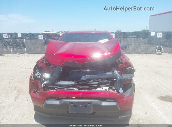 1GCPSCEK1T1153926 2026 CHEVROLET COLORADO Red Սարքավորումների վահանակի տեսք