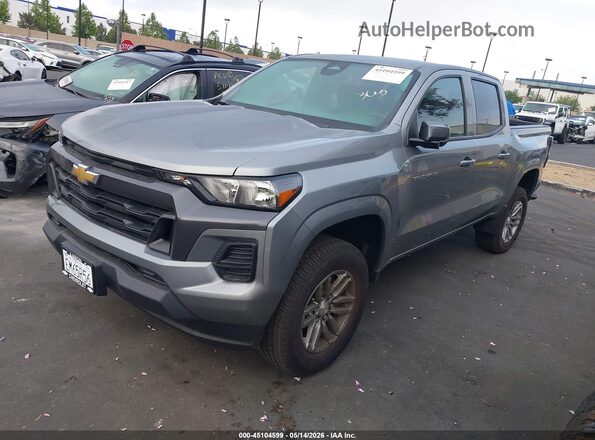 1GCPSCEK2T1107375 2026 CHEVROLET COLORADO Silver წინა მარცხენა ხედი სამი მეოთხედიდან