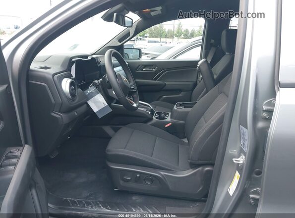 1GCPSCEK2T1107375 2026 CHEVROLET COLORADO Silver წინა სალონის ხედი