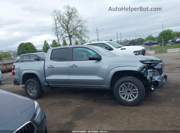 1GCPSCEK3R1252689 2024 CHEVROLET COLORADO Gray Rear interior view