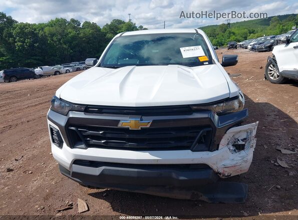 1GCPSCEK4S1152252 2025 CHEVROLET COLORADO White Instrument cluster view
