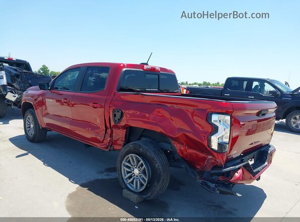 1GCPSCEK5R1196772 2024 CHEVROLET COLORADO Burgundy Задня ліва чверть