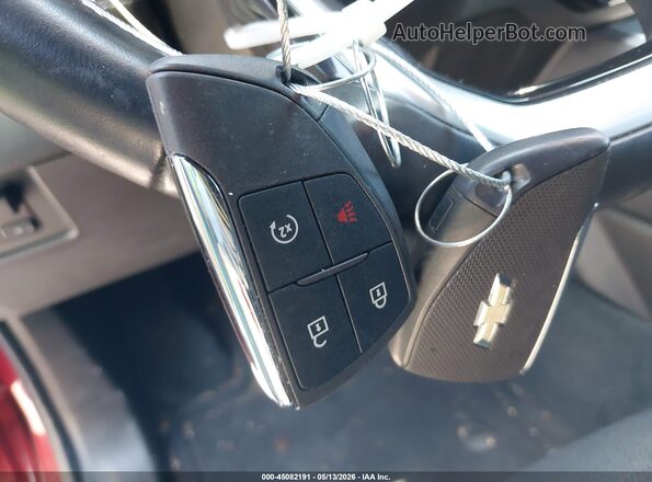 1GCPSCEK5R1196772 2024 CHEVROLET COLORADO Burgundy Вид панелі приладів