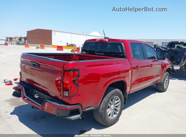 1GCPSCEK5R1196772 2024 CHEVROLET COLORADO Burgundy Задня права чверть