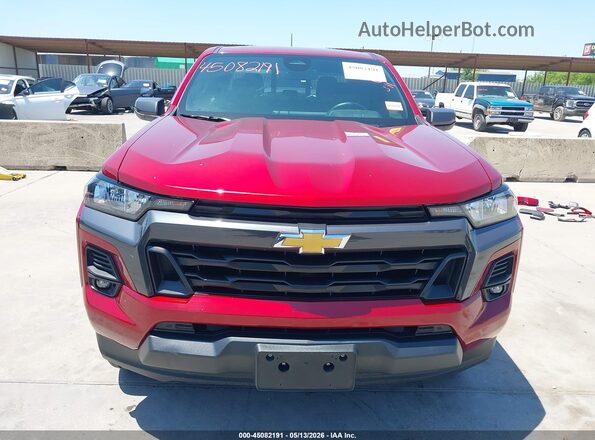 1GCPSCEK5R1196772 2024 CHEVROLET COLORADO Burgundy Вид задньої частини салону