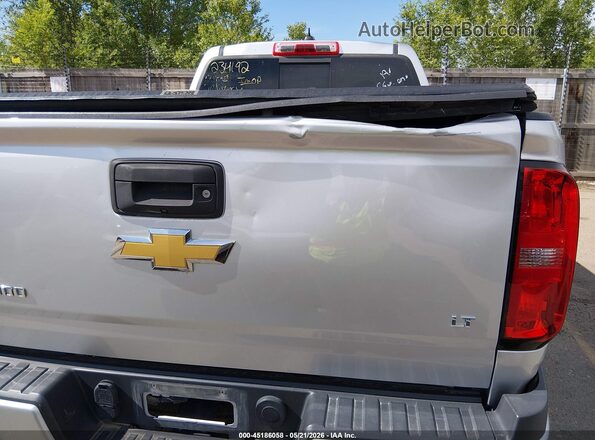 1GCPTCE11G1234192 2016 CHEVROLET COLORADO Silver Դիմացի տեսք