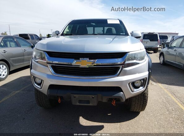 1GCPTCE11G1234192 2016 CHEVROLET COLORADO Silver Սալոնի հետևի տեսք