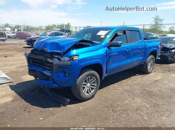 1GCPTCEK0P1127224 2023 CHEVROLET COLORADO Blue Front left