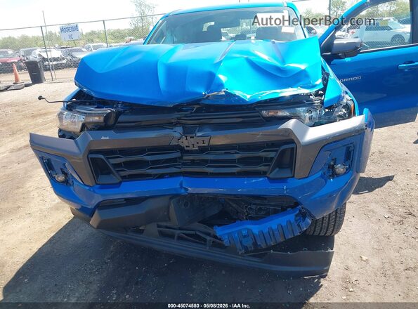 1GCPTCEK0P1127224 2023 CHEVROLET COLORADO Blue Front view