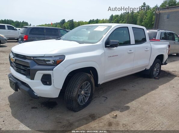 1GCPTCEK1T1126416 2026 CHEVROLET COLORADO White Առջևի ձախ երեք քառորդ տեսարան