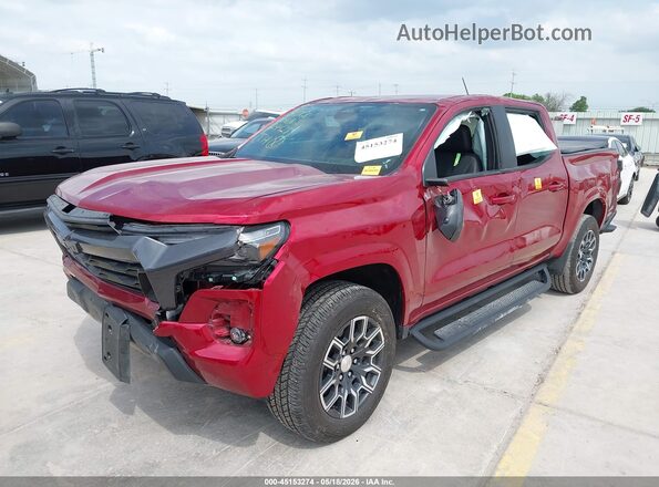 1GCPTCEK6R1124427 2024 CHEVROLET COLORADO Red Front view