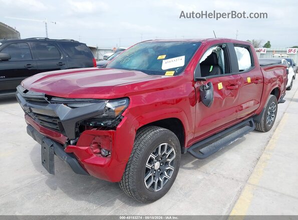 1GCPTCEK6R1124427 2024 CHEVROLET COLORADO Red Front left