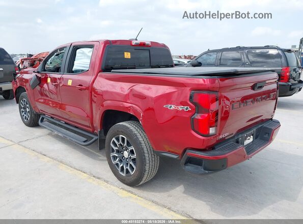 1GCPTCEK6R1124427 2024 CHEVROLET COLORADO Red Rear left