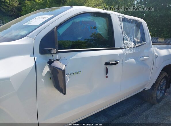 1GCPTCEK6T1184571 2026 CHEVROLET COLORADO White წინა ხედი