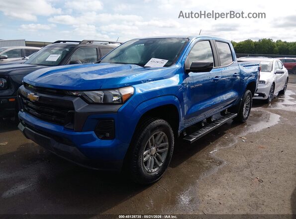 1GCPTCEK8P1268803 2023 CHEVROLET COLORADO Blue Front left