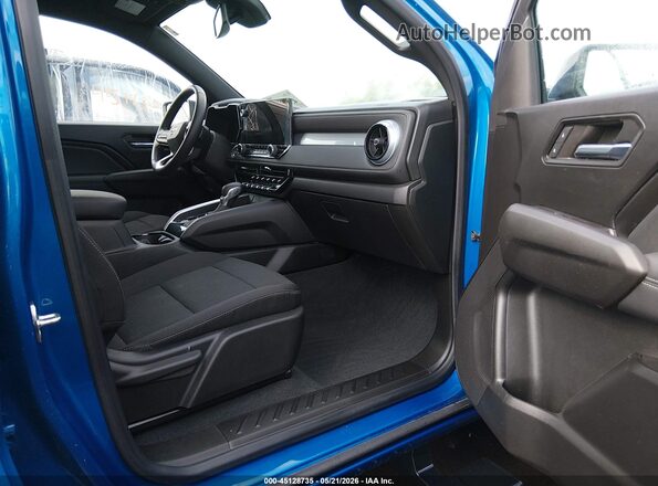 1GCPTCEK8P1268803 2023 CHEVROLET COLORADO Blue Front interior view