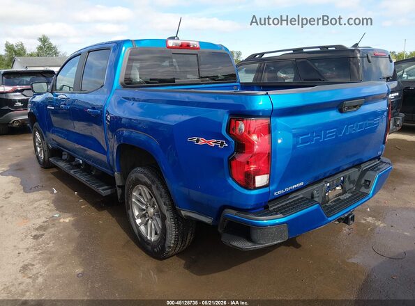 1GCPTCEK8P1268803 2023 CHEVROLET COLORADO Blue Rear left