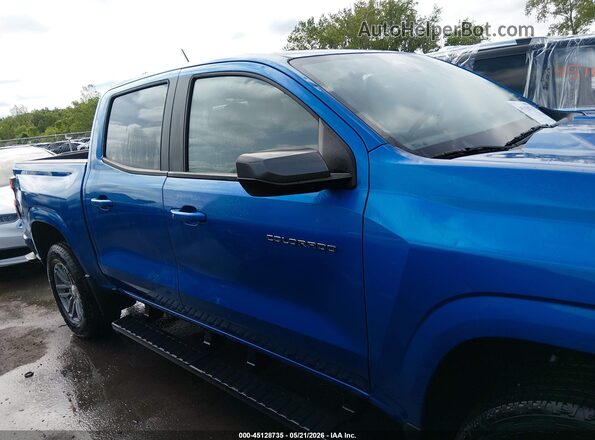 1GCPTCEK8P1268803 2023 CHEVROLET COLORADO Blue Rear interior view