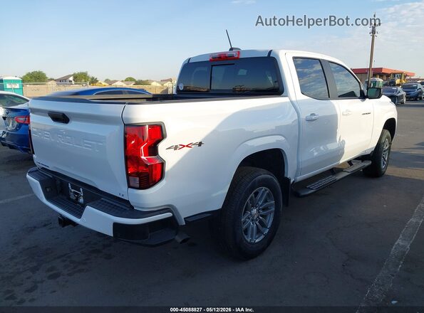1GCPTCEKXR1320399 2024 CHEVROLET COLORADO White უკანა მარჯვენა