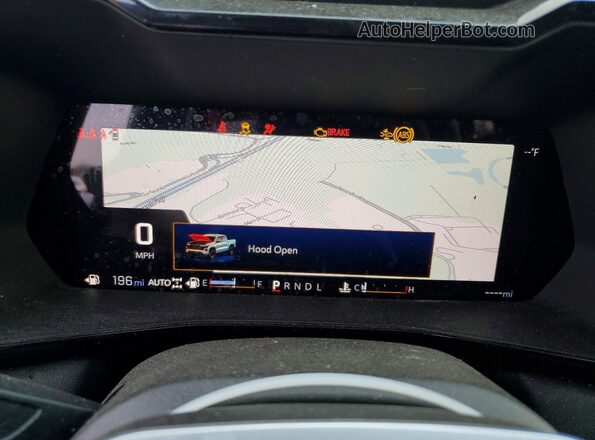 1GCPTCEKXT1119268 2026 CHEVROLET COLORADO Gray Instrument cluster view