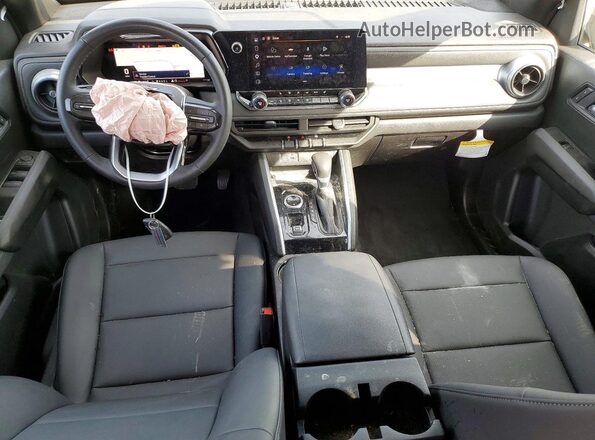 1GCPTCEKXT1119268 2026 CHEVROLET COLORADO Gray Dashboard view