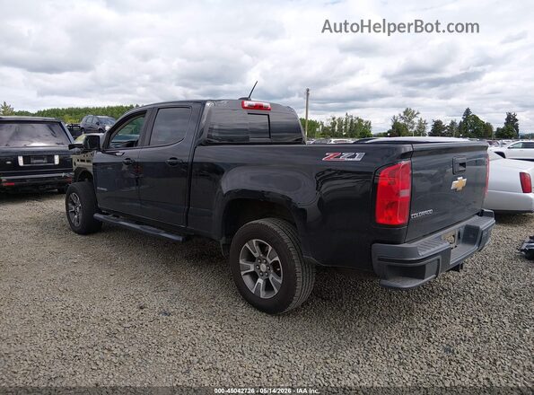 1GCPTDE19H1329686 2017 CHEVROLET COLORADO Black Հետևի ձախ