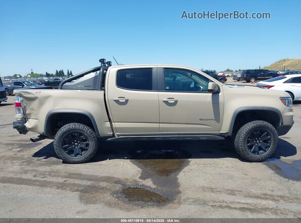 1GCPTEE10M1134043 2021 CHEVROLET COLORADO Beige Rear interior view