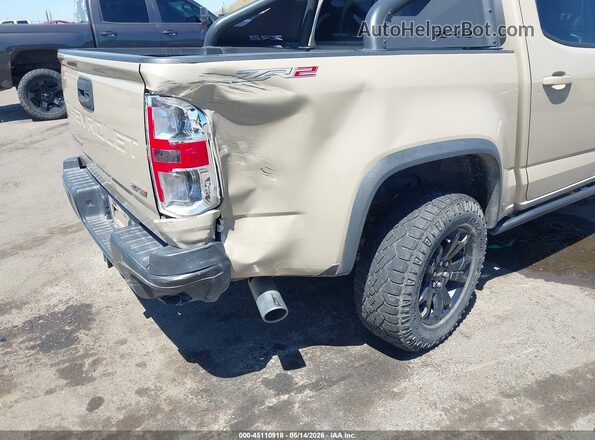 1GCPTEE10M1134043 2021 CHEVROLET COLORADO Beige Front view