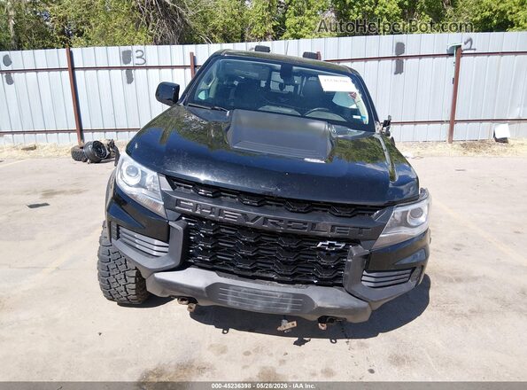 1GCPTEE11M1174678 2021 CHEVROLET COLORADO Black Սալոնի հետևի տեսք