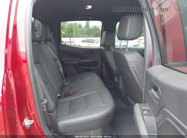 1GCPTEEK1S1133618 2025 CHEVROLET COLORADO Maroon VIN კოდის სტიკერის ხედი