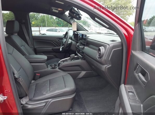 1GCPTEEK1S1133618 2025 CHEVROLET COLORADO Maroon წინა სალონის ხედი
