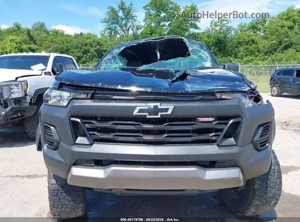 1GCPTEEK2R1149207 2024 CHEVROLET COLORADO Black Вид спереду