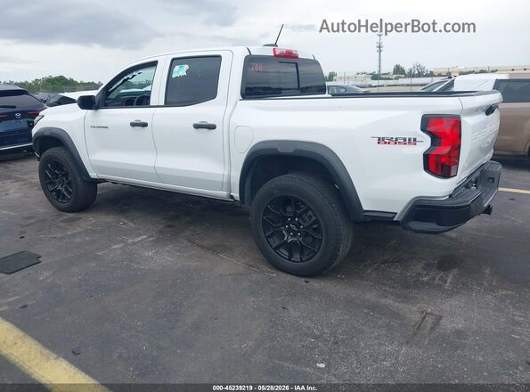 1GCPTEEK4P1187941 2023 CHEVROLET COLORADO White Rear left