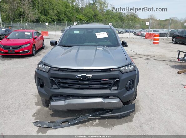 1GCPTEEK5T1112434 2026 CHEVROLET COLORADO Синий Вид задней части салона