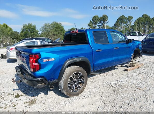 1GCPTEEK7P1206918 2023 CHEVROLET COLORADO Blue Rear right