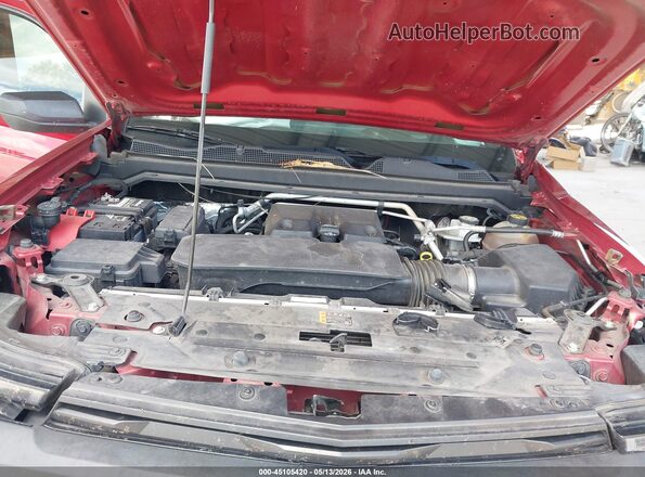 1GCPTEEK8P1124101 2023 CHEVROLET COLORADO Red Հետևի տեսք