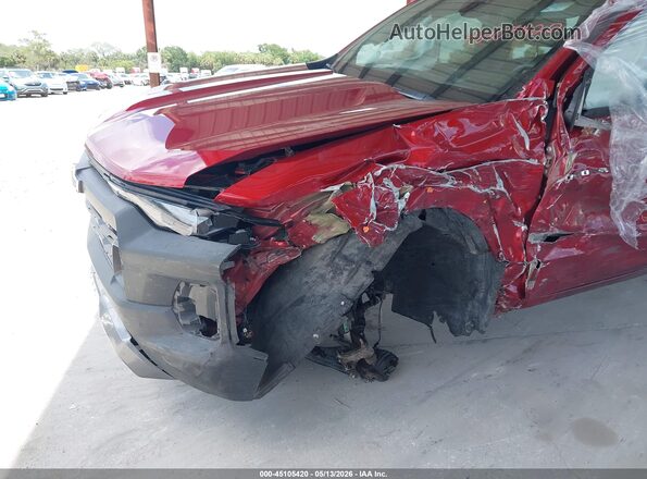 1GCPTEEK8P1124101 2023 CHEVROLET COLORADO Red Դիմացի տեսք